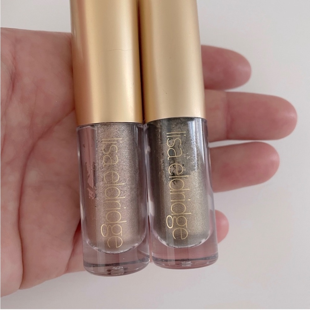 Lisa Eldridge liquid lurex eyeshadow bundle in Emily & Anais